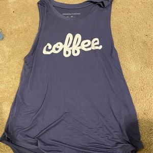 Coffee tank top